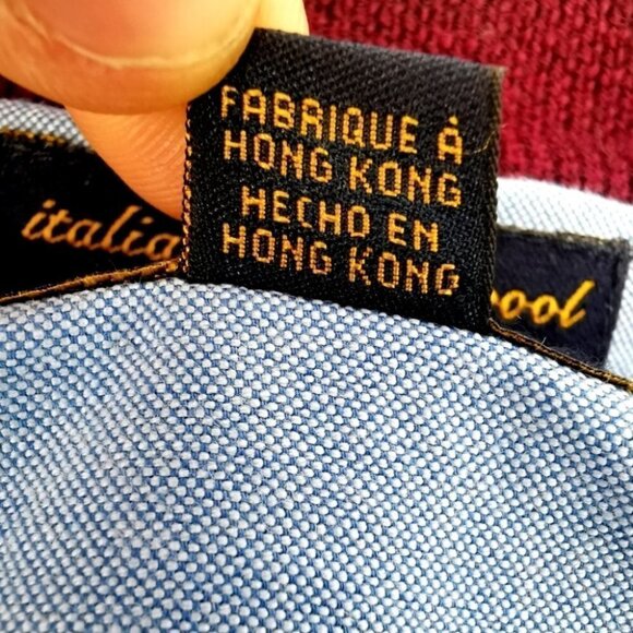 Tommy Hilfiger Men's L Hong Kong Merino Wool - Picture 7 of 13